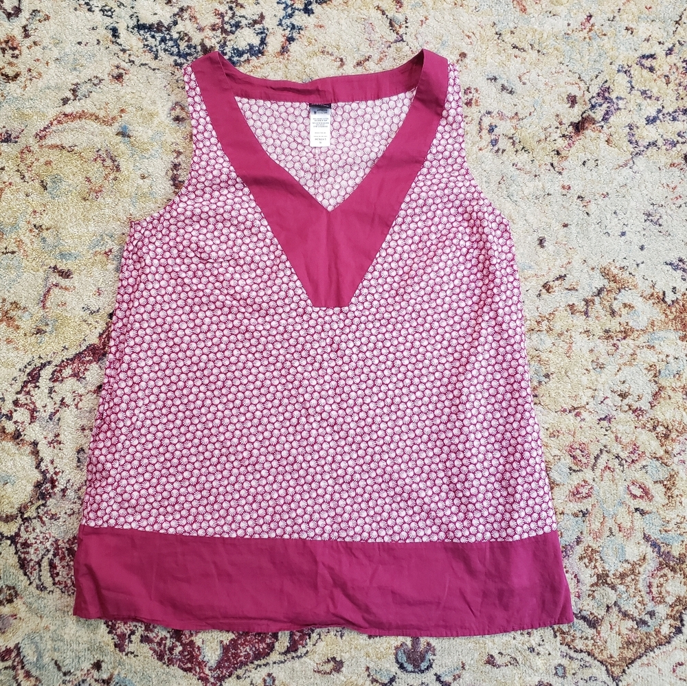 Patagonia Ester Tunic Top with Pockets 100% Organic Cotton Size Medium